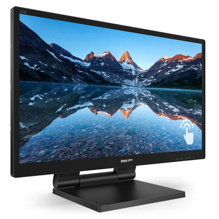 Philips 242B9T Monitor Táctil de 23.8" Full HD IPS con Respuesta Táctil Fluida y Resistencia IP65 en Negro 4