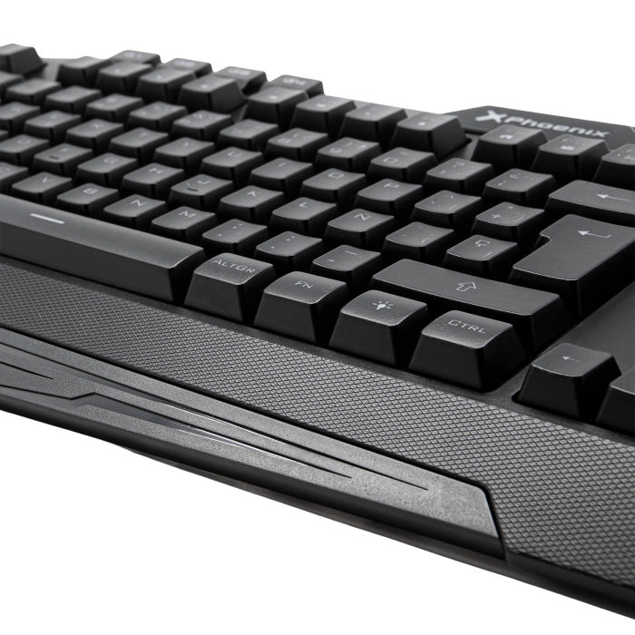 Teclado Gaming Phoenix Con Cable Luz 3 Teclado Gaming Phoenix Con Cable Luz 3