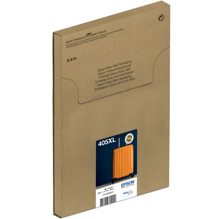 Epson Tinte 405XL C13T05H64510 4er Multipack (BKMCY) bis zu 1.100 Seiten EasyMail 1