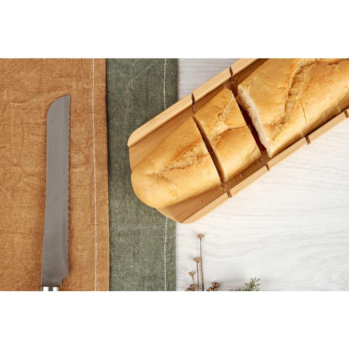Tabla Bambu Corta Pan 50 Cm Kinvara (6 Unidades) 4 Tabla Bambu Corta Pan 50 Cm Kinvara (6 Unidades) 4