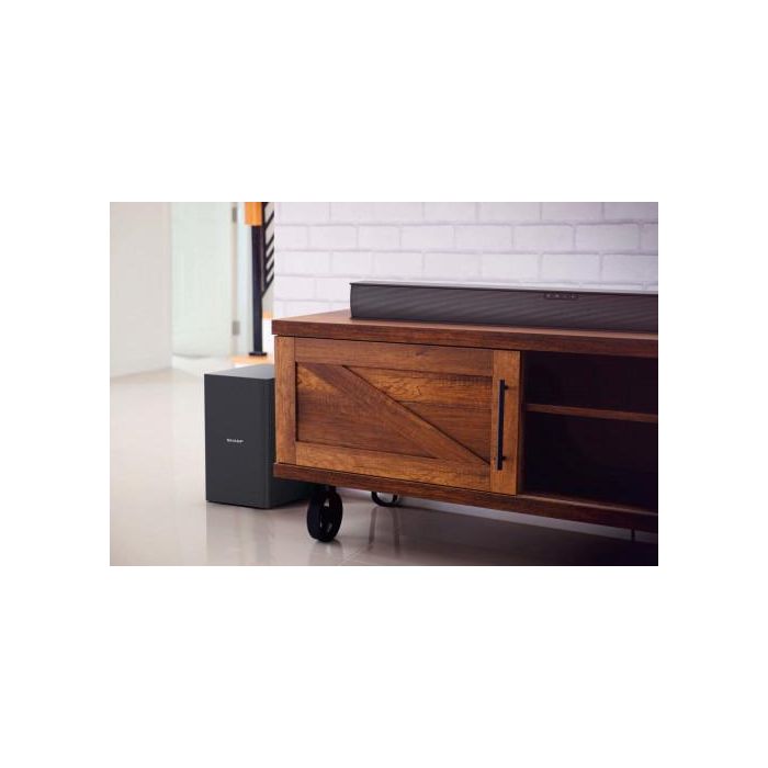 Sharp HT-SBW182 Barra de Sonido 2.1 Canales 160 W Negro Inalámbrico y Cableado 5