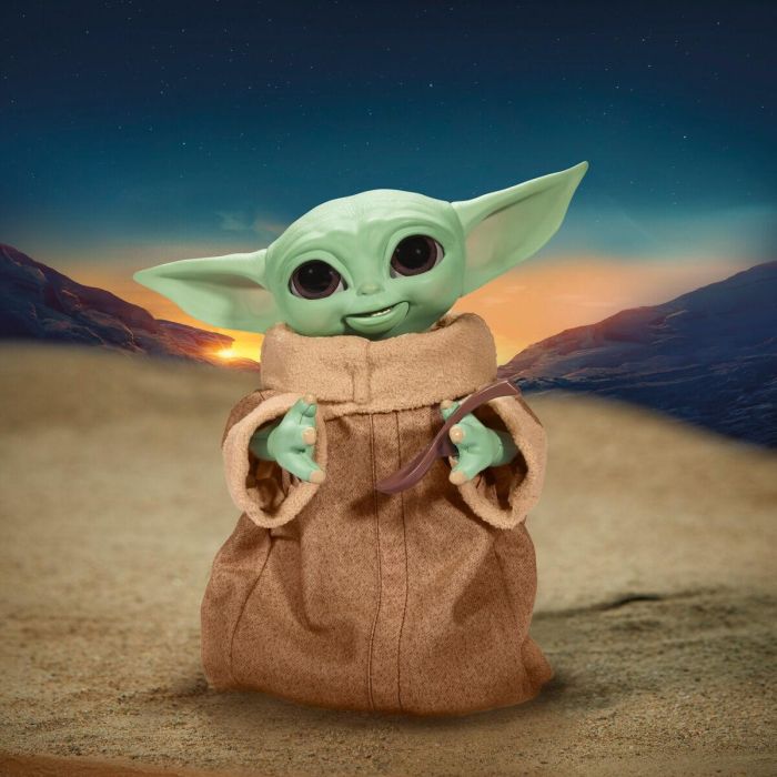 Hasbro Galactic Snackin Grogu Figura Interactiva Baby Yoda The Child Mandalorian Star Wars 23cm Sonidos y Movimientos +4 Años 10 Hasbro Galactic Snackin Grogu Figura Interactiva Baby Yoda The Child Mandalorian Star Wars 23cm Sonidos y Movimientos +4 Años 10