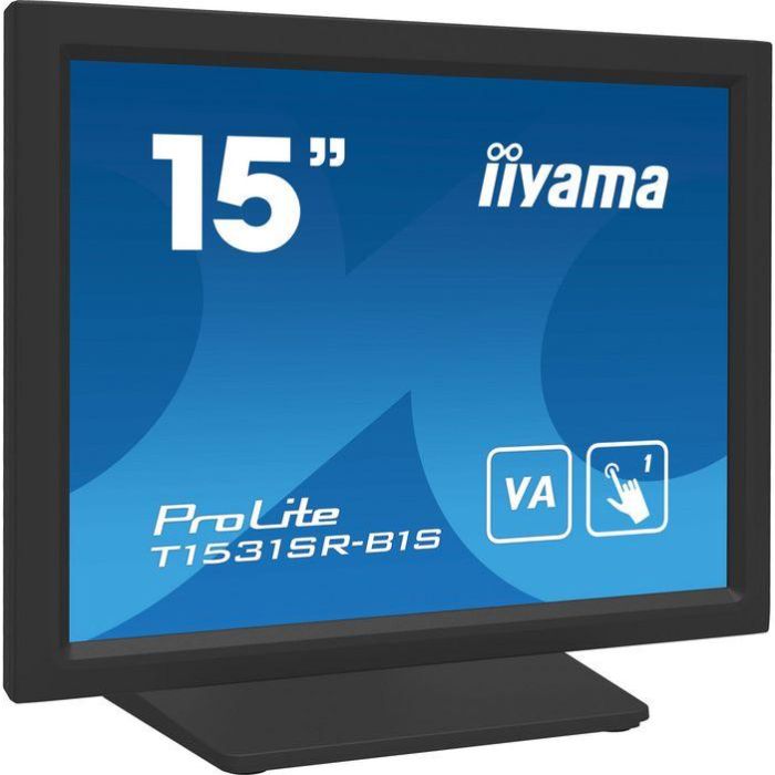 iiyama T1531SR-B1S monitor POS 38,1 cm (15") 1024 x 768 Pixeles XGA Pantalla táctil 1 iiyama T1531SR-B1S monitor POS 38,1 cm (15") 1024 x 768 Pixeles XGA Pantalla táctil 1