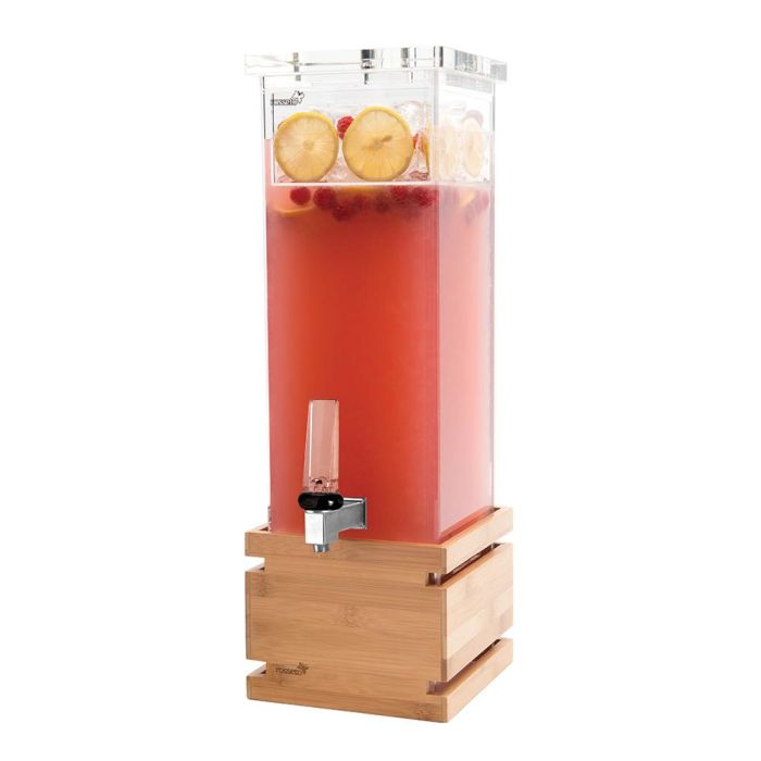 ROSSETO - LD112 - DISPENSADOR PREMIUM PARA BEBIDAS CON BASE EN MADERA DE BAMBU (7,5L) - (21 x 21 x 59.7 cm) 1 ROSSETO - LD112 - DISPENSADOR PREMIUM PARA BEBIDAS CON BASE EN MADERA DE BAMBU (7,5L) - (21 x 21 x 59.7 cm) 1