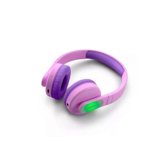 Philips TAK4206PK/00 Auriculares Inalámbricos Diadema para Niños con Micrófono, Bluetooth 5.0, Luces LED, 28h Batería, Límite 85dB, Rosas 0 Philips TAK4206PK/00 Auriculares Inalámbricos Diadema para Niños con Micrófono, Bluetooth 5.0, Luces LED, 28h Batería, Límite 85dB, Rosas 0
