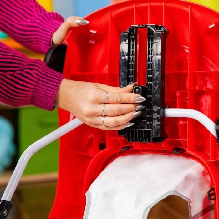 Bright Starts BS74451167841 Andador 3 en 1, coche pequeño, 3 modos de juego evolutivos, rojo 5