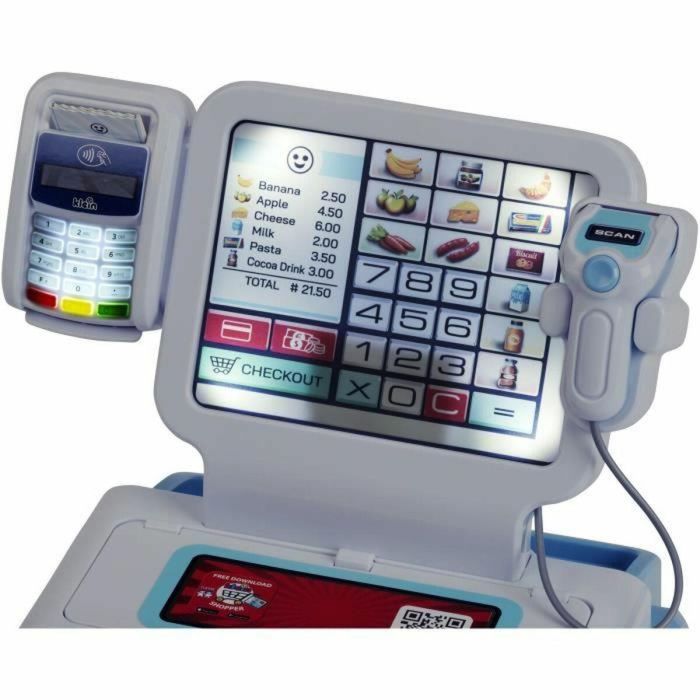Klein 7265 - Caja registradora de autoservicio con funciones y accesorios - Juguete para niños a partir de 3 años 3