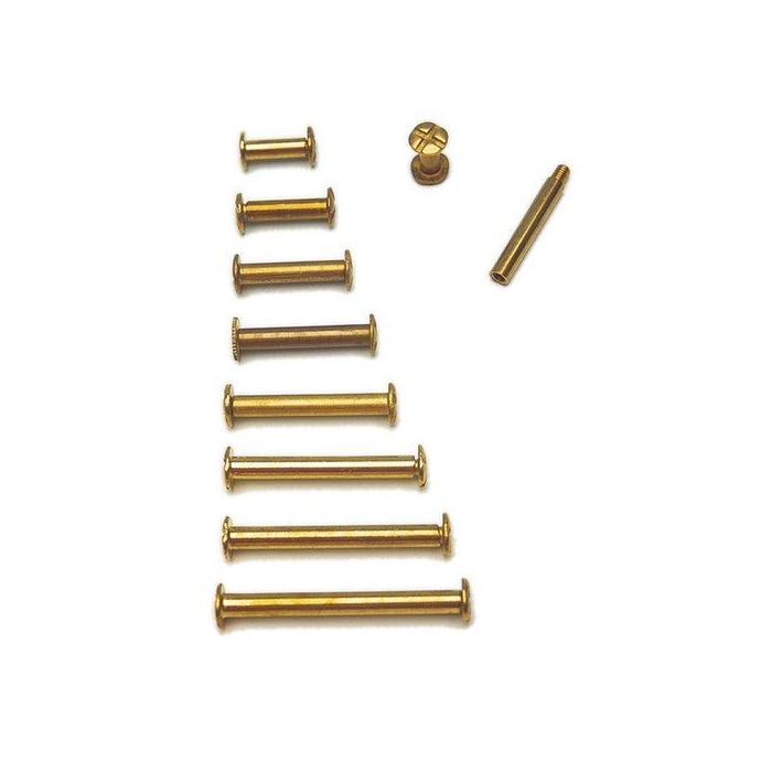 Tornillo De Encuadernar Grafoplas 40 Mm (Set de 100)