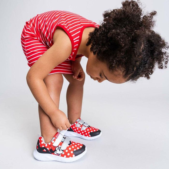 Zapatillas Deportivas Infantiles Minnie Mouse Rojo 4 Zapatillas Deportivas Infantiles Minnie Mouse Rojo 4