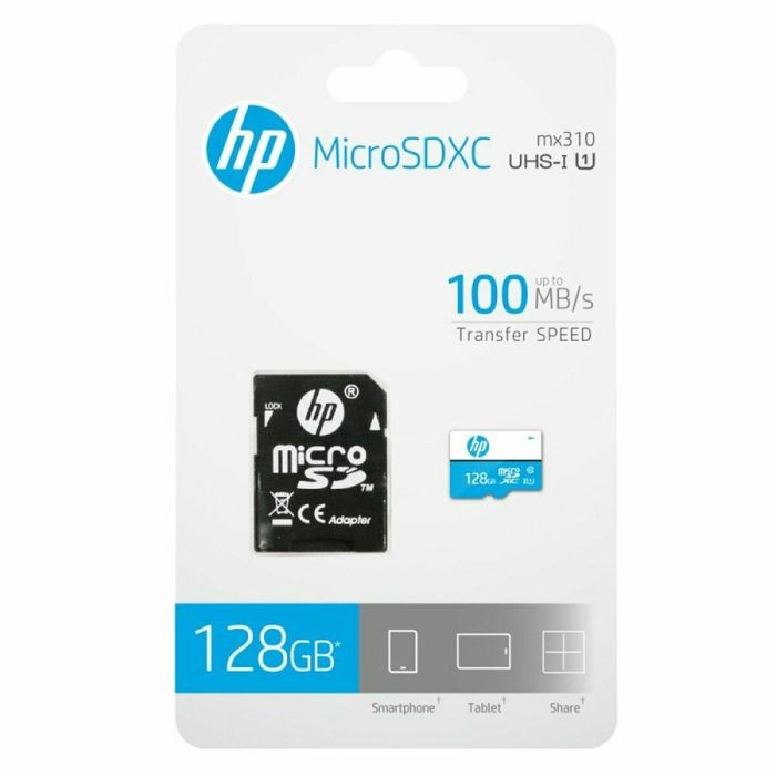 HP TARJETA MEMORIA MICRO SDHC 128GB UHS-I U1 1