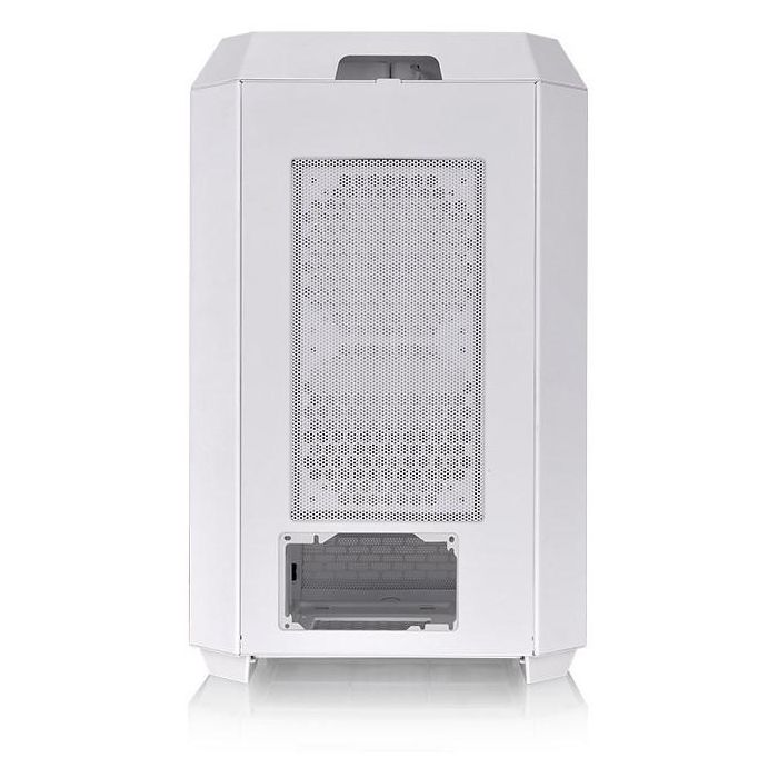 Thermaltake The Tower 300 Micro Torre PC Blanco con 2 Ventiladores de 140mm Preinstalados, Soporte para Discos Duros 2.5 y 3.5 pulgadas 3