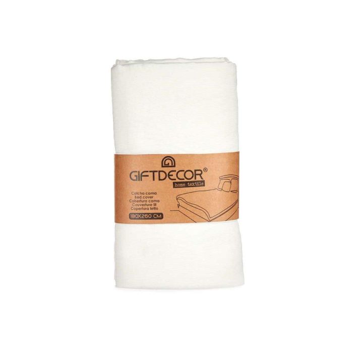 Colcha Gift Decor BETA 17 - 180 BETA 17 - 180 Blanco 20 x 13 x 30 cm 2 Colcha Gift Decor BETA 17 - 180 BETA 17 - 180 Blanco 20 x 13 x 30 cm 2