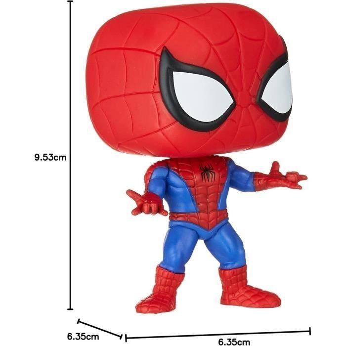 Funko Pop! 58871 Figura Coleccionable Spiderman Serie Animada Clásica Marvel Edición Especial 9 cm 2 Funko Pop! 58871 Figura Coleccionable Spiderman Serie Animada Clásica Marvel Edición Especial 9 cm 2