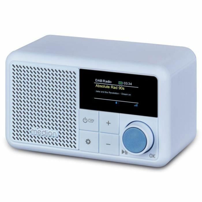 Medion AAAQH12606 Mini Radio Portátil DAB/FM Mono 2W RMS Azul 4