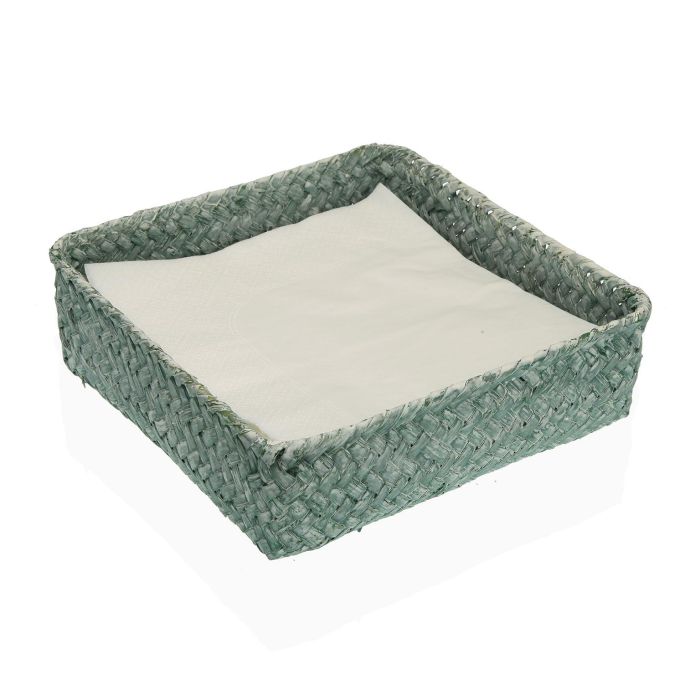 Servilletero Cuadrado Verde Versa 19X5CM (2 Unidades) 1 Servilletero Cuadrado Verde Versa 19X5CM (2 Unidades) 1