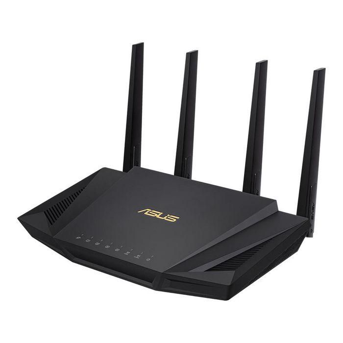 Asus RT-AX58U Router WiFi 6 (802.11ax) AX3000 Doble Banda MU-MIMO OFDMA AiProtection Pro AiMesh Asus RT-AX58U Router WiFi 6 (802.11ax) AX3000 Doble Banda MU-MIMO OFDMA AiProtection Pro AiMesh