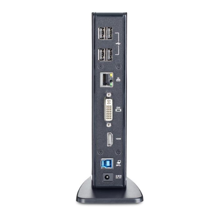 Hub USB Startech USB3SDOCKHD Negro 20 W 3 Hub USB Startech USB3SDOCKHD Negro 20 W 3