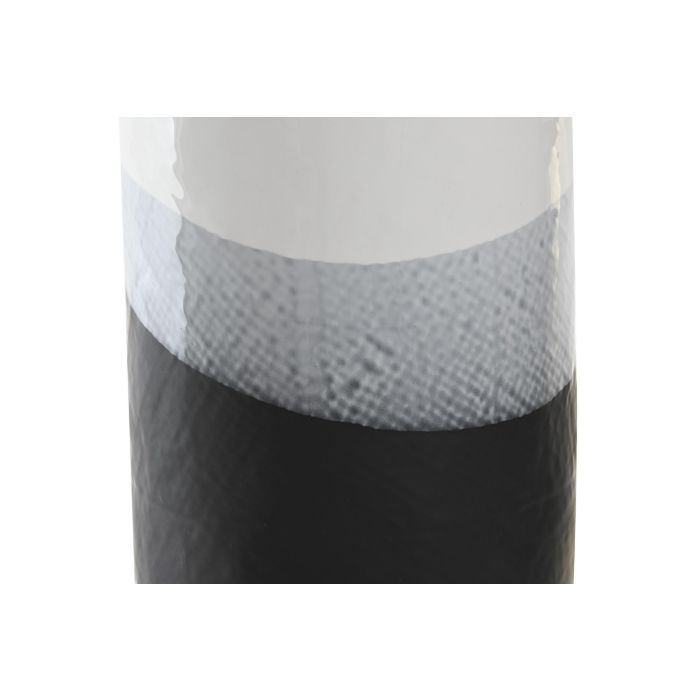 DKD Home Decor Jarrón Decorativo Urban de Dolomita Tricolor para Hogar. Medidas 13x13x25 cm. Pack 2 Unidades, diseños surtidos. 1