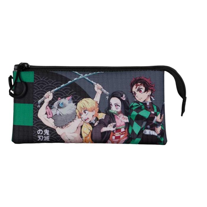 Estuche Portatodo Triple Akushon Demon Slayer Multicolor 1