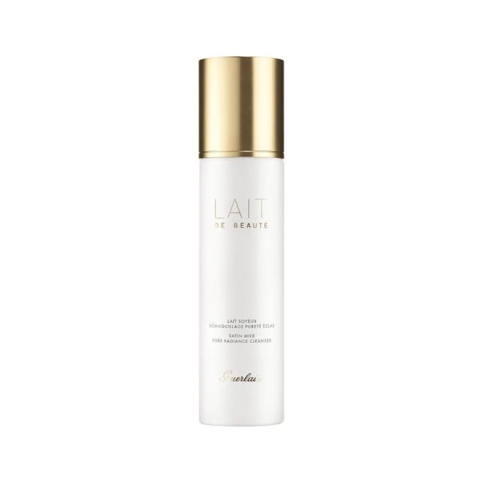 Guerlain Lait de Beauté Leche Desmaquillante Fundente Rostro y Ojos. Limpieza Profunda, Suave y Nutritiva, Piel Confortada 200 ml