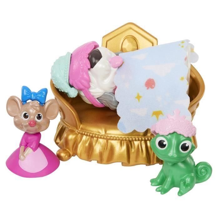 Mattel Jbf96 Palacio de Mascotas Disney Princess - Conjunto de Juego Grande con 3 Figuras y 20+ Accesorios, 65cm, 7 Zonas, +3 años 3