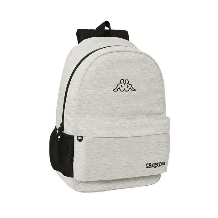 Mochila Escolar Kappa Grey knit Gris (30 x 46 x 14 cm)