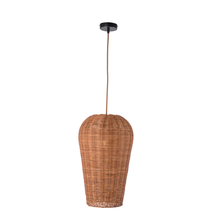 Lámpara Colgante Ratán "Gusau" SKD-P80052 Estilo Natural Boho-Chic 3