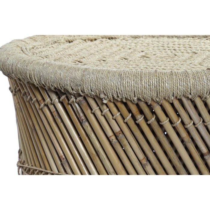 Mesa Centro Balines DKD Home Decor Natural 63 x 42 x 63 cm Set de 2 Mesa Centro Balines DKD Home Decor Natural 63 x 42 x 63 cm Set de 2