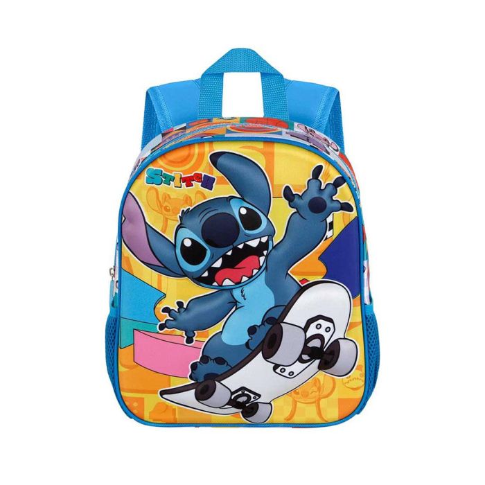 Mochila 3D pequeña lilo y stitch skater. 8,5 l. karactermania 2