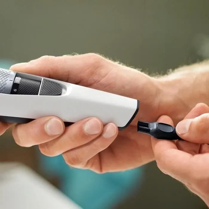 Philips Cortapelos Beardtrimmer BT3206/14 con Sistema Lift & Trim, 10 Posiciones de Longitud, Uso 45 Minutos sin Cable, Color Blanco 4 Philips Cortapelos Beardtrimmer BT3206/14 con Sistema Lift & Trim, 10 Posiciones de Longitud, Uso 45 Minutos sin Cable, Color Blanco 4