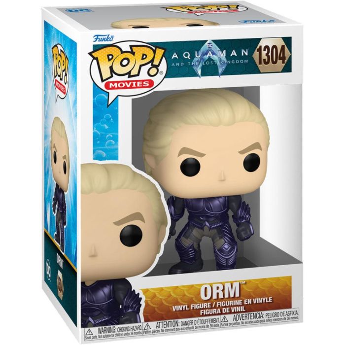 Funko Pop DC Comics Aquaman y El Reino Perdido - Orm - Figura de Vinilo de 9 cm con Caja Original 1 Funko Pop DC Comics Aquaman y El Reino Perdido - Orm - Figura de Vinilo de 9 cm con Caja Original 1