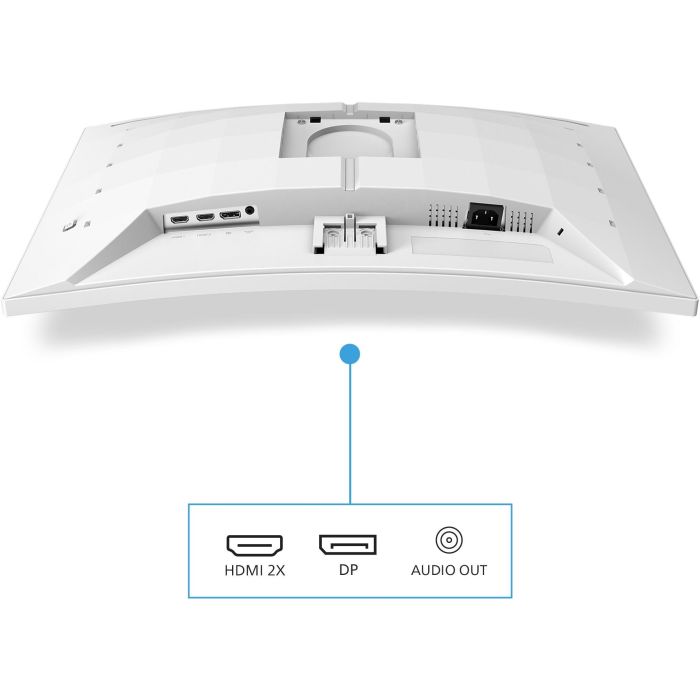 Philips 27M2C5201L Monitor Curvo Gaming de 27" Full HD VA, 180Hz, 1ms MPRT, HDMI, DisplayPort, Blanco 10