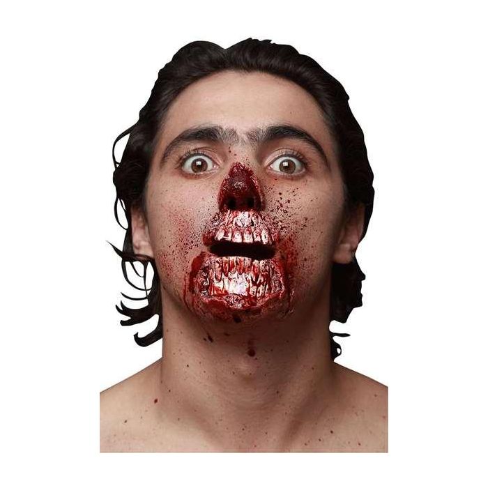 My Other Me Cicatriz zombie látex Talla única para adulto - Maquillaje efecto especial Halloween 1