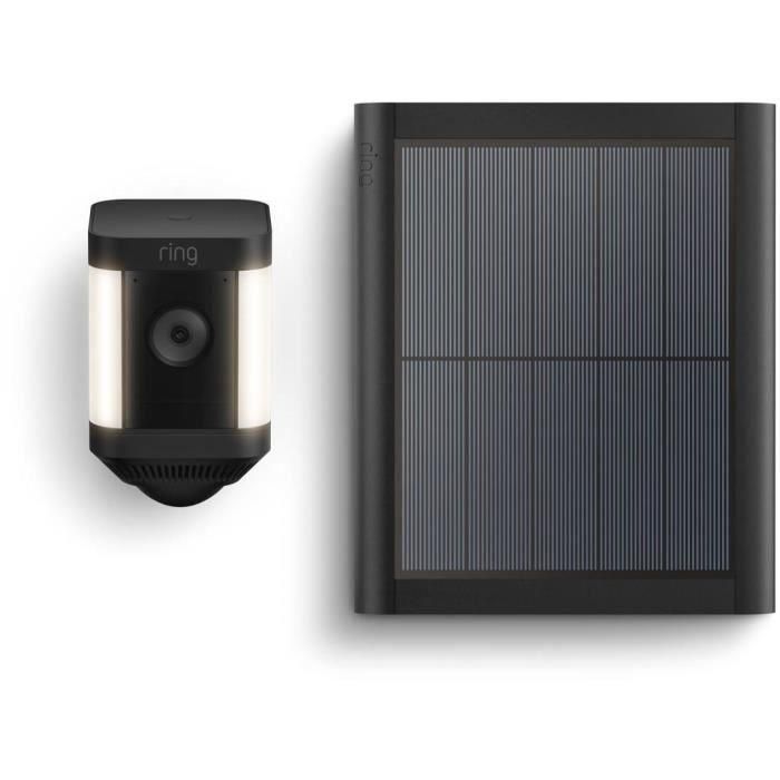 Cámara de seguridad con batería RING Spotlight Plus - Negra - UE Cámara de seguridad con batería RING Spotlight Plus - Negra - UE