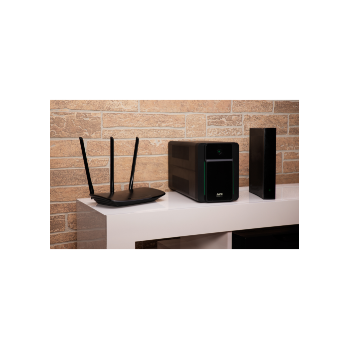 APC BX1200MI-GR Sistema de Alimentación Ininterrumpida (UPS) Línea Interactiva 1,2 kVA 650 W 4 Salidas AC