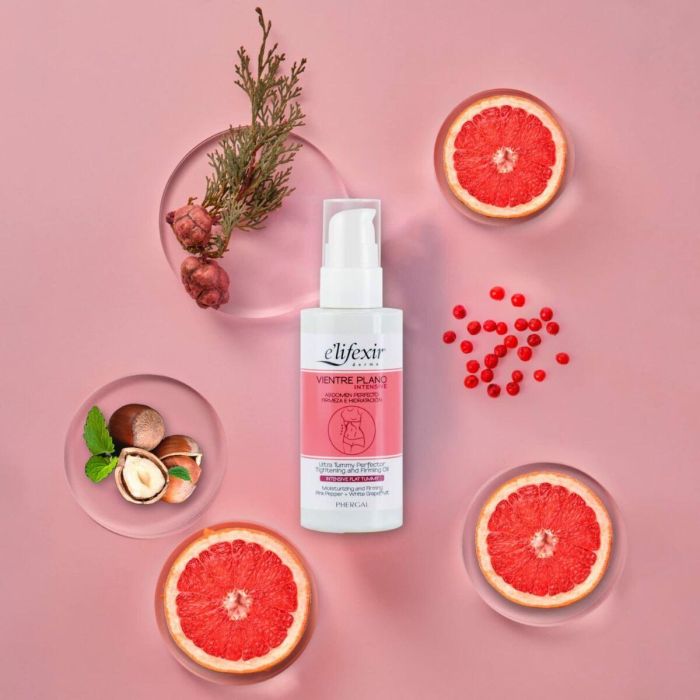 E'Lifexir DERMO Vientre Plano Intensive Aceite Quemagrasas - Tratamiento Reductor, Reafirmante y Nutritivo para Abdomen - 100 ml 2 E'Lifexir DERMO Vientre Plano Intensive Aceite Quemagrasas - Tratamiento Reductor, Reafirmante y Nutritivo para Abdomen - 100 ml 2