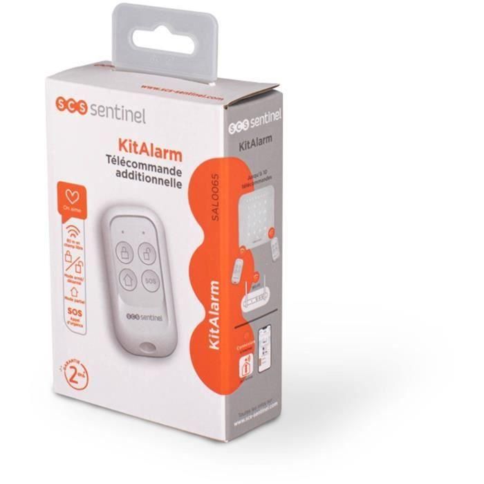 Mando a distancia para kit de alarma conectado KitAlarm - SCS SENTINEL 5 Mando a distancia para kit de alarma conectado KitAlarm - SCS SENTINEL 5
