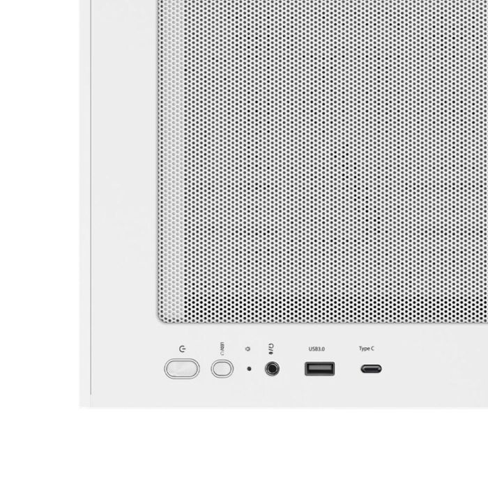 Zalman P30 Air White Mini Tower PC Blanco para placas Micro-ATX y Mini-ITX con ventana lateral de vidrio templado 23