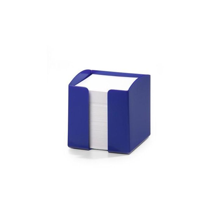 Durable TREND Zettelkasten cuadrado azul - Dispensador de notas de 9.3 cm, 800 hojas
