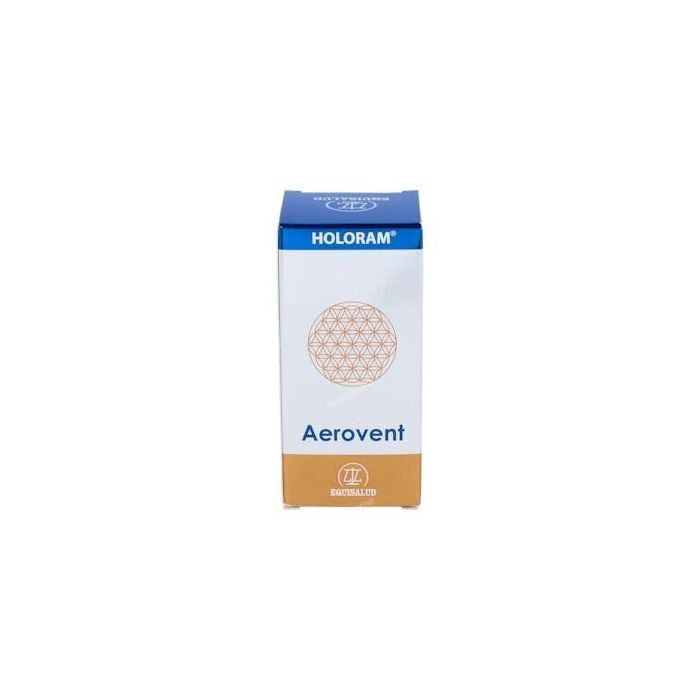 EQUISALUD Holoram Aerovent 60 Cápsulas. Suplemento alimenticio con plantas, reishi, propóleo, coenzima Q10 y vitaminas.