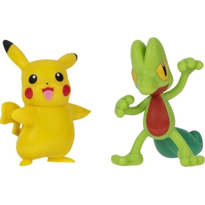 2 Poké Balls con sus Pokémon y 6 discos de ataque - BANDAI - Pokémon - Poké Ball ataque sorpresa Pikachu vs Arcko - Juego 5 2 Poké Balls con sus Pokémon y 6 discos de ataque - BANDAI - Pokémon - Poké Ball ataque sorpresa Pikachu vs Arcko - Juego 5