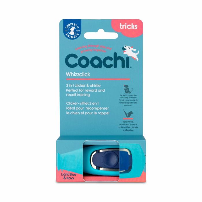 Coachi Whizzclick Azul Claro Botón Azul Oscuro 6 Coachi Whizzclick Azul Claro Botón Azul Oscuro 6