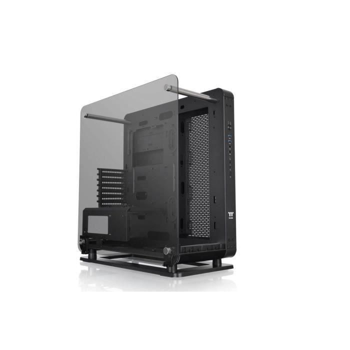 Thermaltake Core P6 Tempered Glass Midi Tower, Caja para PC de Sobremesa en Color Negro 1
