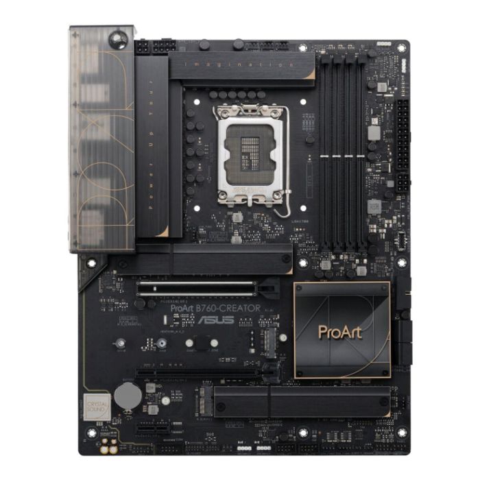 ASUS PROART B760-CREATOR Placa Base Intel B760 LGA 1700 DDR5 ATX para PC - 3 Ranuras M.2, SATA III, 2.5G Ethernet ASUS PROART B760-CREATOR Placa Base Intel B760 LGA 1700 DDR5 ATX para PC - 3 Ranuras M.2, SATA III, 2.5G Ethernet
