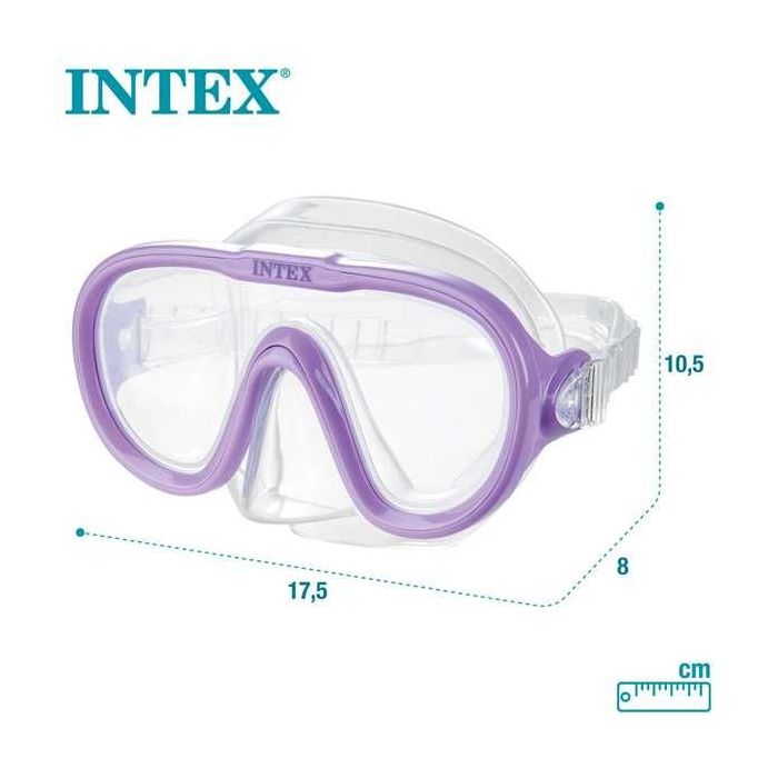 Intex Gafa Buceo Sea Scan Swin Policarbonato +8 Años Modelos Surtidos 2