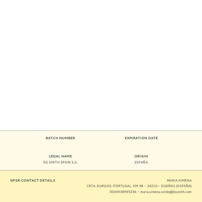 Edm Caja expositora de cartón para material eléctrico 9,8x47,2x15,3 cm Azul 5