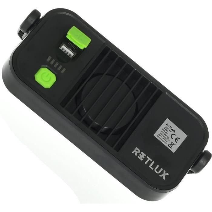 Retlux RPL 200 Lámpara de trabajo con batería externa 4 Retlux RPL 200 Lámpara de trabajo con batería externa 4