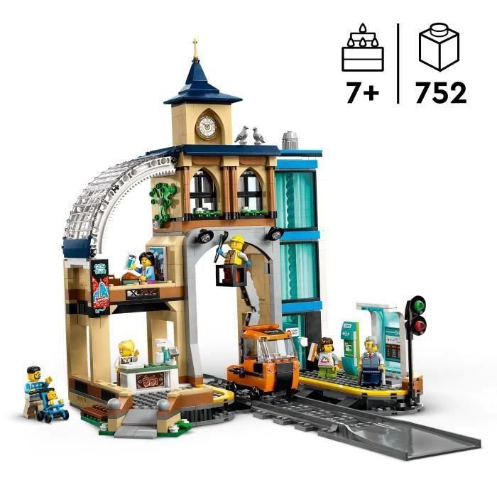 LEGO 60469 City Estación Central Set de Construcción de Juguete para Niños y Niñas, Edad Recomendada 7+ Años 1 LEGO 60469 City Estación Central Set de Construcción de Juguete para Niños y Niñas, Edad Recomendada 7+ Años 1