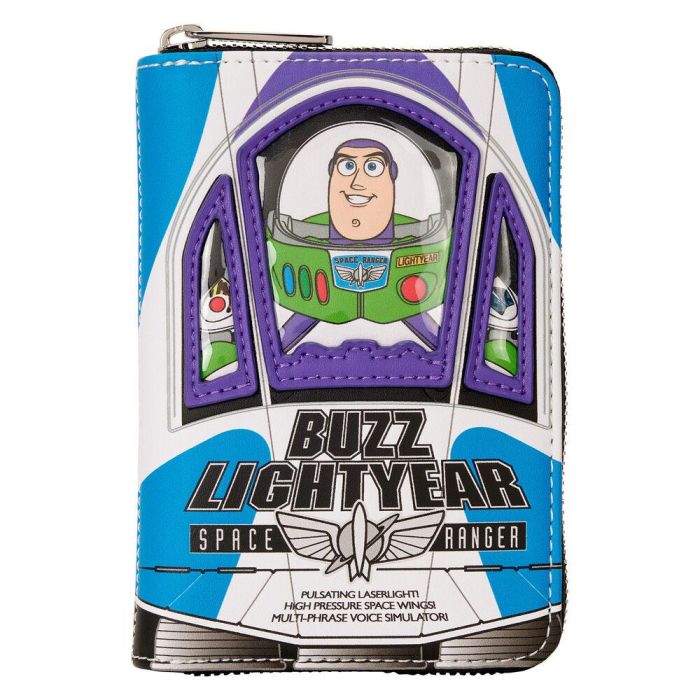 Loungefly Cartera Billetera Buzz Lightyear 30th Anniversary Toy Story Disney Pixar Cuero Sintético 0 Loungefly Cartera Billetera Buzz Lightyear 30th Anniversary Toy Story Disney Pixar Cuero Sintético 0
