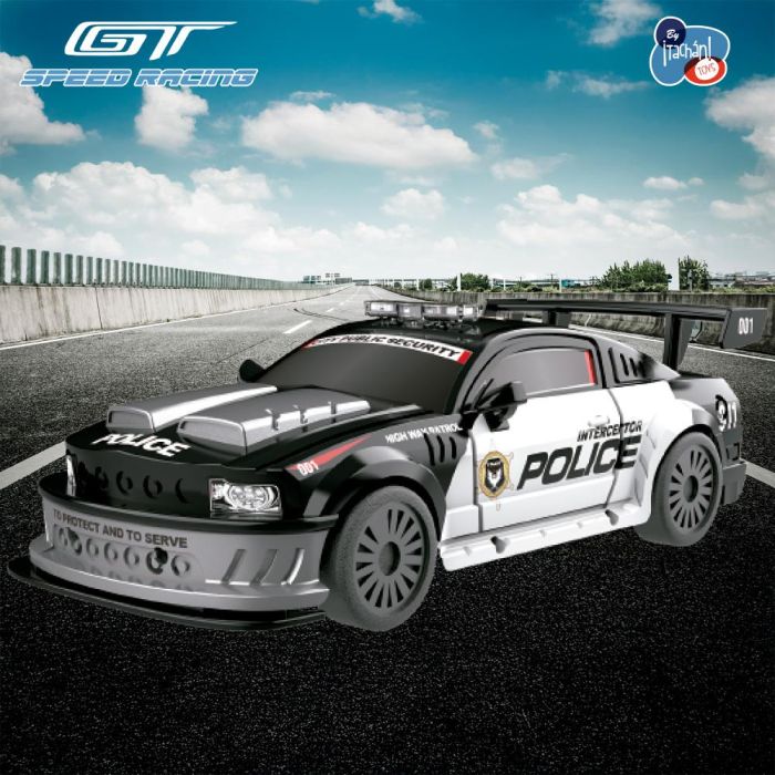 Tachan Vehículo Policía Radio Control GT-Speed Racing 1:24 para +6 Años 3 Tachan Vehículo Policía Radio Control GT-Speed Racing 1:24 para +6 Años 3